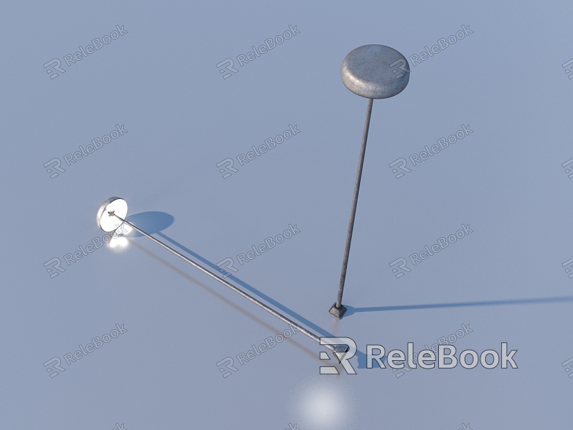 Street lamp landscape lamp outdoor sketch public facilities model