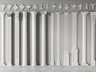 Roman Column 3d model
