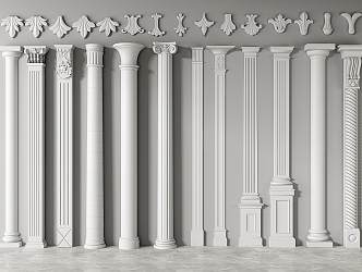 Roman Column 3d model