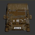 Scrap car Scrap car Scrap car Realistic 3d model