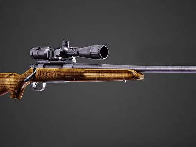 M82 gun firearms automatic rifle sniper rifle pistol submachine gun 3d model