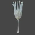 First Animals Decorative Vase Like Object With Petal Structure And Small Dots