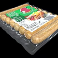 Fresh Pork Sausages in Sealed Packaging with Premium Meat Quality and Natural Flavors