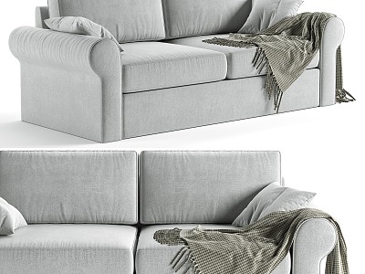 Modern double sofa IKEA sofa model