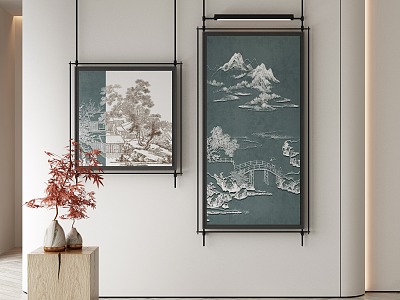 New Chinese Decorative Painting model