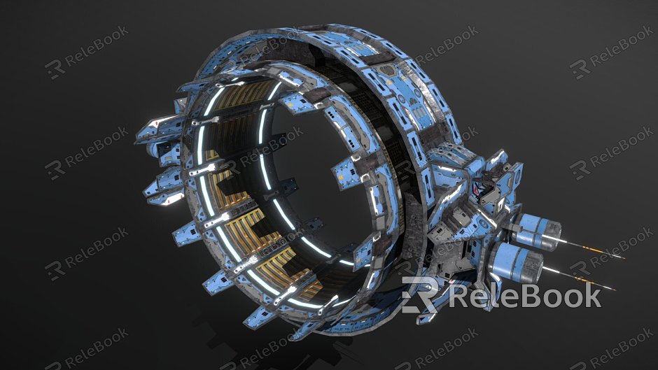 Sci-Fi Jump Gate model