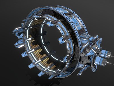 Sci-Fi Jump Gate model