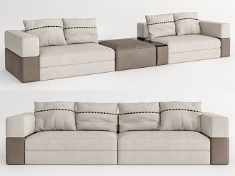 Modern Combination Sofa 3d model