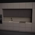 Modern Kitchen Cabinets Design With Stone Countertop Sink Faucet And Appliances