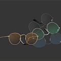 Modern Sunglasses Sunglasses Sunglasses 3d model