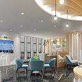 Modern Leisure Area Interior With Wooden Partitions Comfortable Sofas And Bookshelves