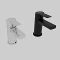 Modern Chrome Single Handle Faucet With Polished Finish And Sleek Design
