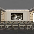 Library Reading Sharing Area 3d model