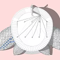 Modern Architectural Building Design With Curved Roof And Glass Elements Structure