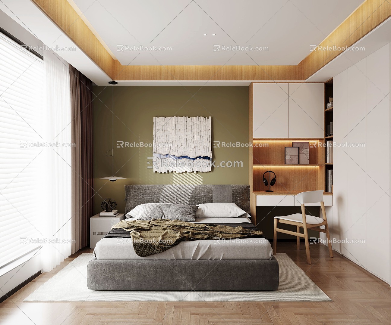 Fashion Log Children's Room 3d model