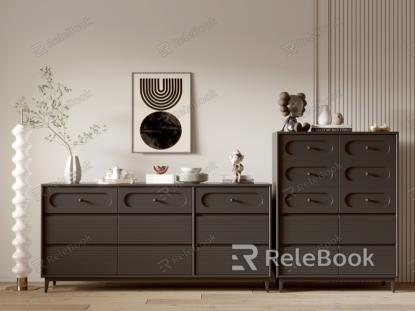 Minimale Style Cabinet Whole Cabinet Sideboard Cabinet Balcony Cabinet Locker Entrance Cabinet model