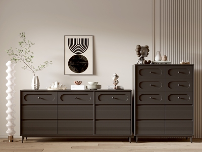 Minimale Style Cabinet Whole Cabinet Sideboard Cabinet Balcony Cabinet Locker Entrance Cabinet model