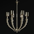 American chandelier 3d model