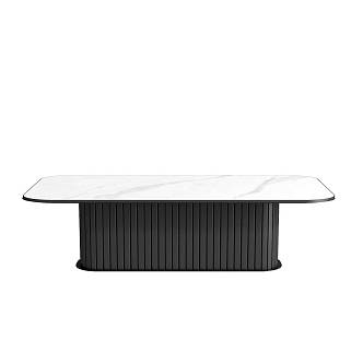 Minismal wind dining table 3d model