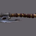 Tomahawk Game Axe Ares Axe Mountain Axe Pangu Axe Cold Weapon Low Face Number Low Model Simple Model Video Level Super Realistic 3d model