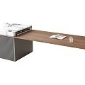 Modern dining table 3d model
