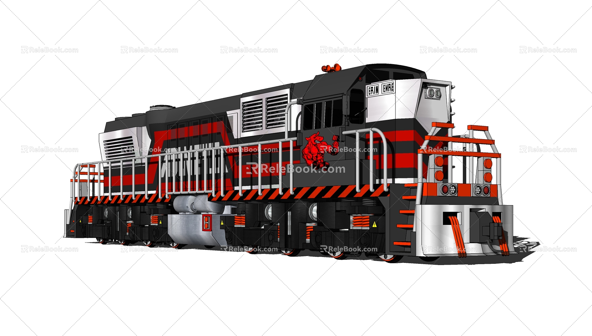 Train 3d model