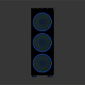 High-end chassis RGB colorful chassis 3d model