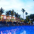 Southeast Asia Resort Pool Resort 3d model