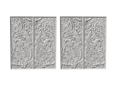 Furnishings carving 3d model