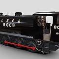 steam locomotive old locomotive steam locomotive 3d model