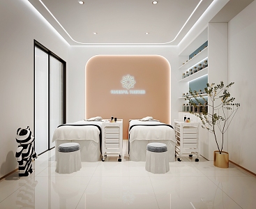 Nordic SPA Beauty Room 3d model