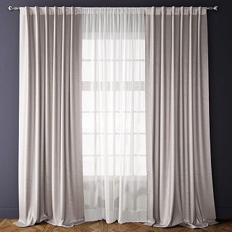 Curtains 3d model