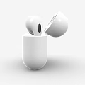Modern Bluetooth Headset 3d model