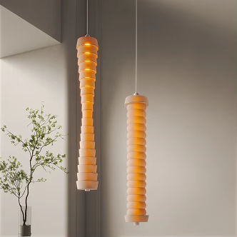 Quiet Wind Chandelier 3d model