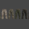 Tactical Pants 3d model