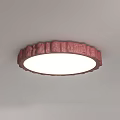 Decorative Modern Flush Mount Ceiling Light with Colorful Frames and Bright LED Lighting for Home Decor 3d model