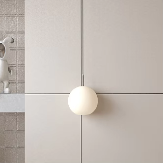 Modern chandelier 3d model