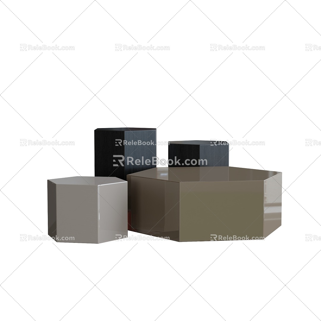 Minotti coffee table 3d model