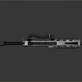 High Performance Modern Tactical Assault Rifle With Modular Grip Magazine And Stock Design