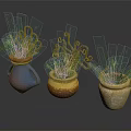 Lavender And Herb Plants In Decorative Planters With Various Styles For Home Decor