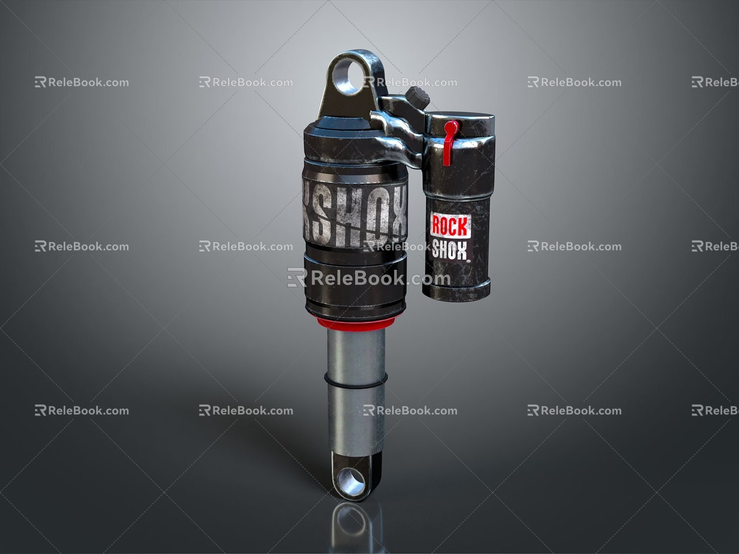 Modern shock absorber buffer spring tool 3d model