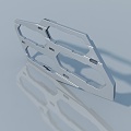 Hardware components 3d model