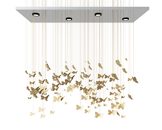 modern chandelier ceiling chandelier 3d model