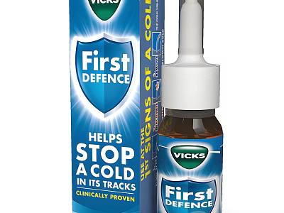 Vicks First Defence Clinically Proven Cold Stopping Nasal Spray for Daily Living 3d model