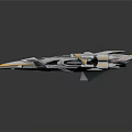 Modern fighter sci-fighter sci-fighter 3d model