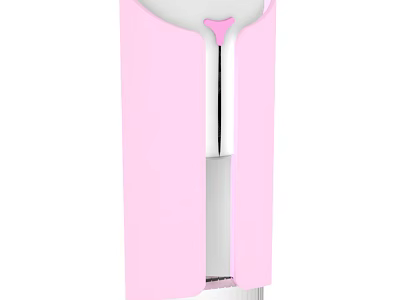 Pink Garment Steamer Daily Electrical Appliance For Home Use With Modern Design 3d model