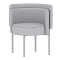 Italian single chair 3d model