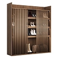 Modern shoe cabinet 3d model