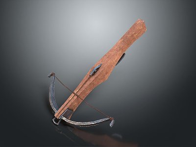 Crossbow Mechanical Crossbow Shift Bow and Arrow Shoot Far Equipment Weapons High-tech Crossbow 3d model