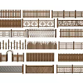 Various Decorative Wooden Fence Styles For Garden And Backyard Use
